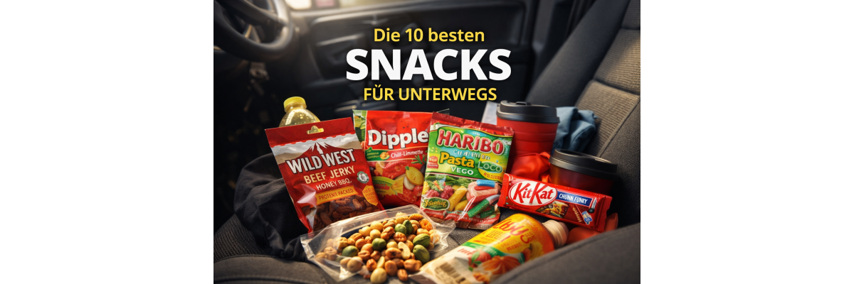 Die 10 besten Snacks für unterwegs (schnell &amp; lecker) - Snacks für unterwegs: Die 10 besten Ideen (schnell &amp; lecker)