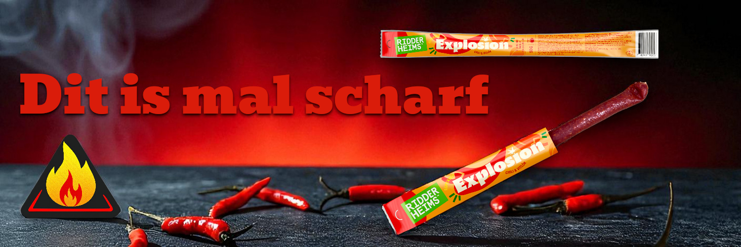 Ridderheims Explosion Slamai Stick extra Scharf mit Chili