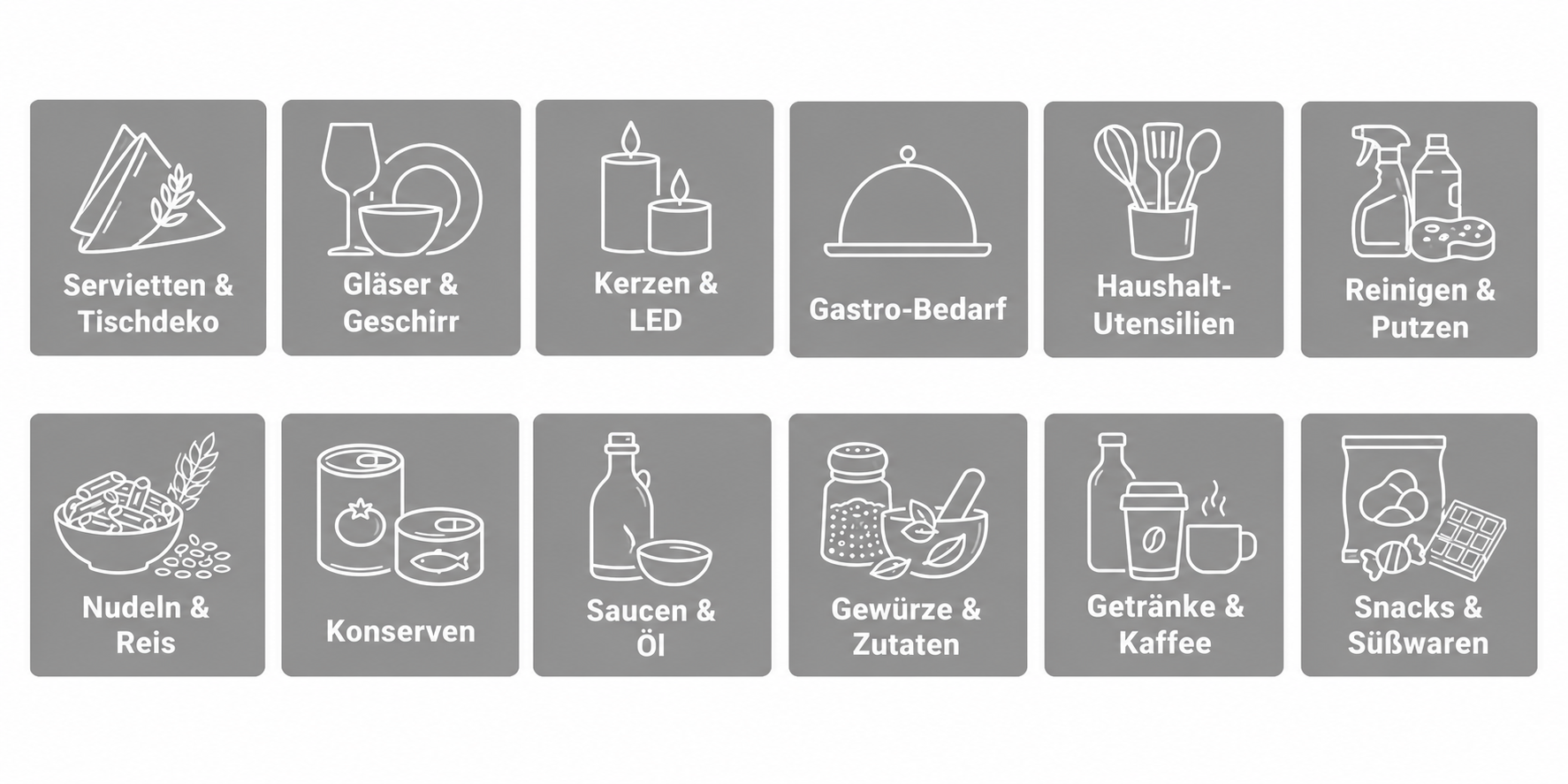 Produktkategorien bei Warenhaus Ebeling: Servietten &...