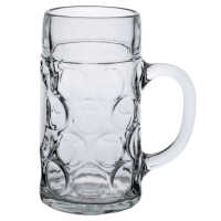 Van Well Maßkrug 1 L geeicht, Glas - klassischer...