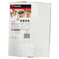 TGQ Eistüte 500 Stück Waffelhörnchen 6,25...