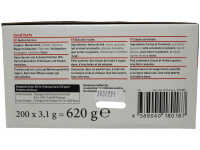 TGQ Waffelröllchen 200x 3,1g (620g) 11 mm DM Hohlhippen Eis Dekoration