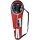 Badminton Set 260XT 2 Schläger weiß rot 3 Federbälle Tasche Best Sporting