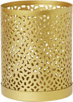 Duni Kerzenhalter Bliss gold 10 cm x 8 cm LED Deko Tisch...