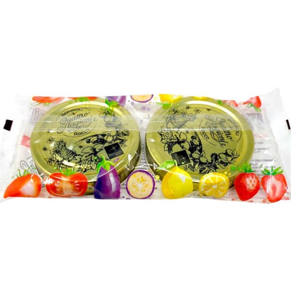 Bormioli Rocco Deckel "Quattro Stagioni" 70 mm Durchmesser 2 Stck Ersatzdeckel