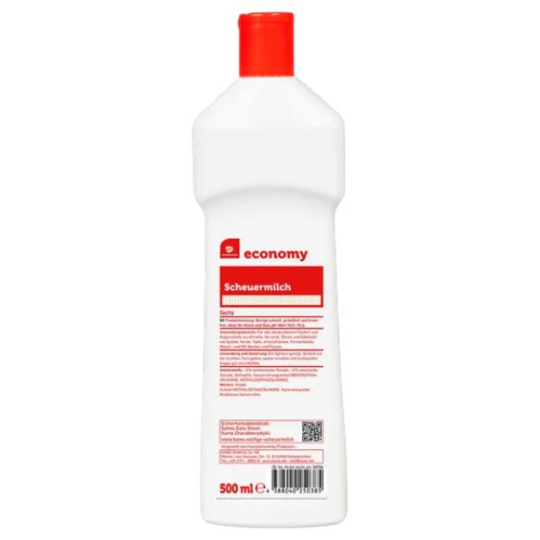 TGE Scheuermilch 500 ml - Kratzfreie Reinigung für Küche und Bad