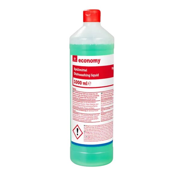 TGE Spülmittel 1000 ml - Handspülmittel für Geschirr, Gläser und Besteck