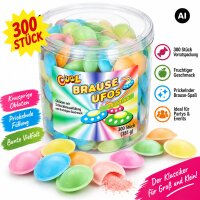 Cool Brause Ufos 300er – 381 g Oblaten mit...