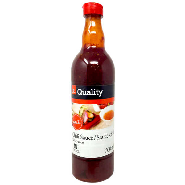 TGQ Sweet Chili Sauce 0,7L Würzsauce Asia Dip vegan PET-Flasche