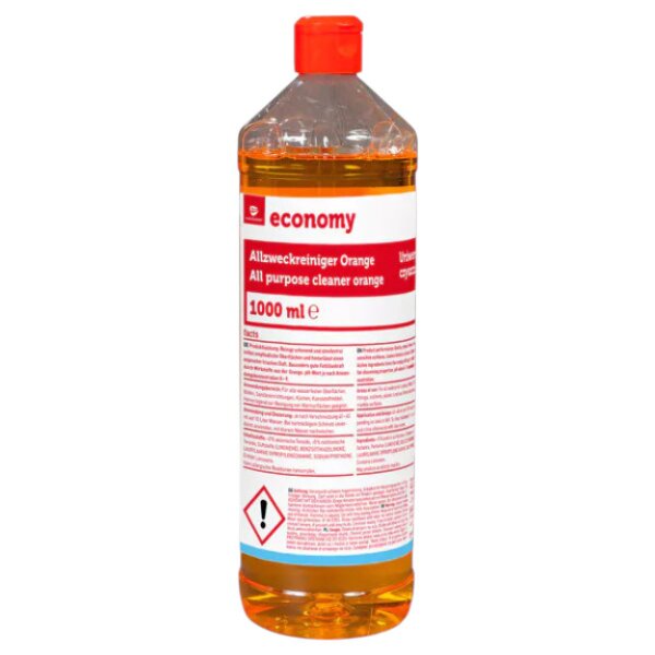 TGE Allzweckreiniger Orange 1000 ml – Kraftvoller Universalreiniger mit Orangenduft