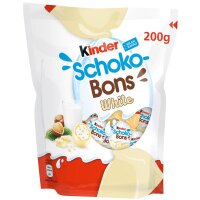 kinder Schoko Bons White 200 g – Weiße...