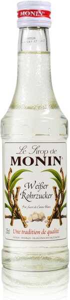 MONIN Sirup weißer Rohrzucker 0,25 L Barsirup Cocktails Desserts