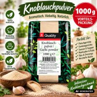 TGQ Knoblauchpulver 1000g Beutel – Knoblauch...