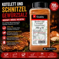 TGQ Kotelett und Schnitzel Gewürzsalz 700g Dose...