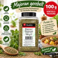 TGQ Majoran gerebelt 100g Dose Gewürz –...