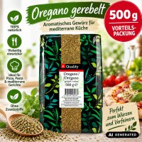 TGQ Oregano gerebelt 500g Beutel Oregano gerebelt 500 g...