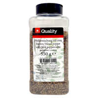 Transgourmet Quality Pfeffer bunt geschrotet 550g Dose...