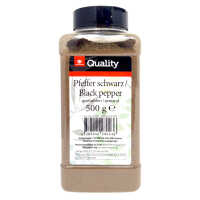Transgourmet Quality Pfeffer schwarz gemahlen 500g...
