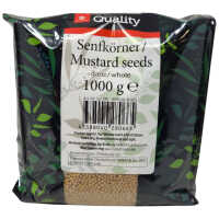 TGQ Senfkörner ganz 1000g Beutel Gewürz...
