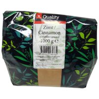 TGQ Zimt gemahlen 1000 g – aromatischer Zimt...