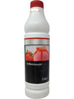 TGQ Erdbeer Sauce 1kg Squeeze Flasche Eis Dessert Topping...