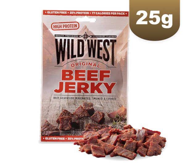 Wild West Original Beef Jerky Trockenfleisch 25g