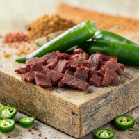 Wild West Jalapeño Beef Jerky 25g – Scharfer Trockenfleisch Snack mit Jalapeño und BBQ-Würze