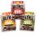 Wild West Beef Jerky Testpaket Honey BBQ Jalapeno Original 3x 25g