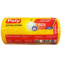 Pely Zugband-Müllbeutel Extra Stark 60 Liter 20 Stück