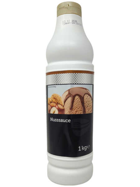 TGQ Nuss Sauce Dessertsauce 1kg Squeeze Flasche Eis Dessert Topping Garnitur