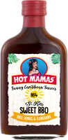 Hot Mamas No. 4 St. Kitts Sweet BBQ Sauce 195 ml Glasfl....