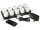 Duni LED Set Moving Flame warm white 10 Stück wiederaufladbar Ladestation Fernbedienung