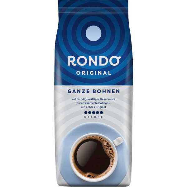 Röstfein RONDO Original 1 kg Ganze Bohne – kräftiger DDR-Klassiker mit kandierten Bohnen
