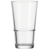 Leonardo Longdrink Becher Glas XL 550 ml Event stapelbar...