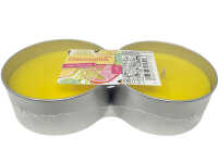 2er Gala Kerzen Citronella Outdoor Kerze Metall rund 10...