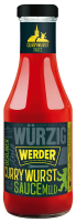 Werder Berliner Currywurst Sauce 450 ml Glasflasche Ketchup