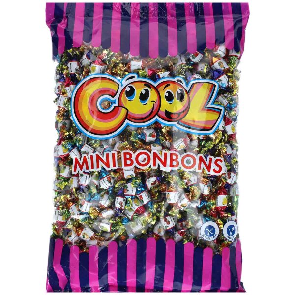 Cool Mini Bonbons 500er – XXL‑Beutel Mini‑Fruchtbonbons (Maracuja, Apfel, Himbeere, Kirsche)