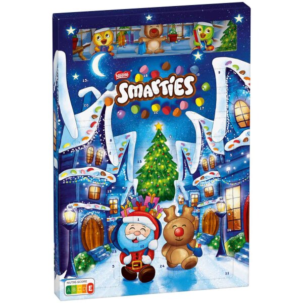 Smarties Adventskalender – Bunte Schokoüberraschungen für 24 Tage Vorfreude