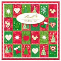 Lindt Frohes Fest Mini‑Tisch Adventskalender (115 g)...