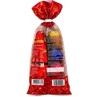 Riegelein Weihnachts-Mischbeutel 100 g – Vollmilchschokolade mit Weihnachtsmann & Schokokugeln Tüte Präsent