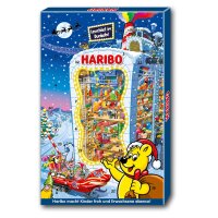 HARIBO Adventskalender mit 24 Mini-Tüten (300g) |...