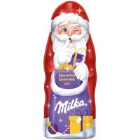 Milka Weihnachtsmann Alpenmilch 90 g – 18 cm...