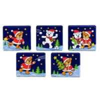 Storz Täfelchen 5g Weihnachten Teddy 100er – Weihnachtliche Schokoladentäfelchen