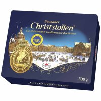 Dr. Quendt Dresdner Christstollen  500g Dose -...