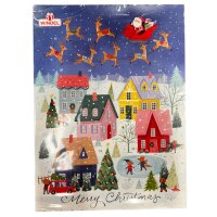 1x Windel Adventskalender 75 g – Schokoladen-Adventskalender in 2 Weihnachtsdesigns