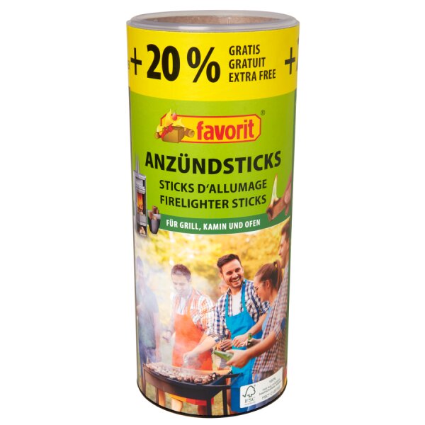 Favorit Anzündsticks Grillanzünder Kamin Ofen Naturholz 120 Stck. (100+20 Gratis)