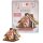 Weiss Lebkuchen Hexenhaus 900g – Bausatz zum Dekorieren & Genießen