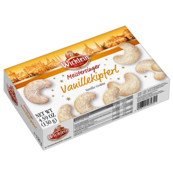 Wicklein Vanille-Kipferl 130g Gebäck Kekse Weihnachten Nürnberg