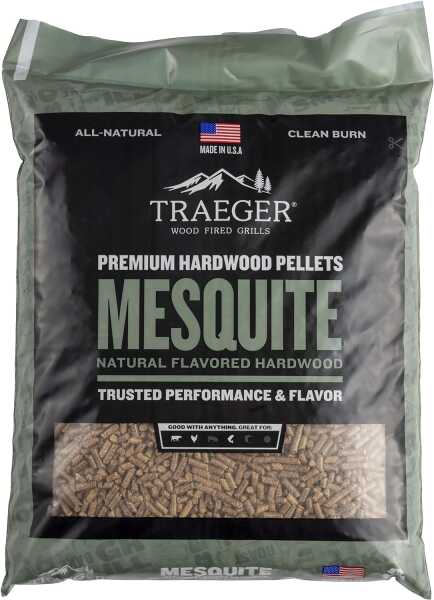 Traeger Hartholz Pellets Mesquite 9 kg - Räuchern Smoken Chips