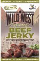Wild West Beef Jerky Mix Box 25g - 16er Pack (16 x 25 g) Trockenfleisch vom Rind - Getrocknetes High Protein Dörrfleisch | beinhaltet 3 Sorten ORIGINAL, HONEY BBQ, JALAPENO